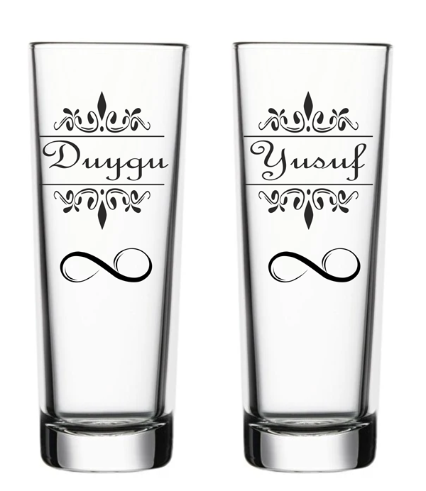Baskılı Cam Bardaklar